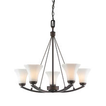  7158-5 RBZ-OP - 5 Light Chandelier